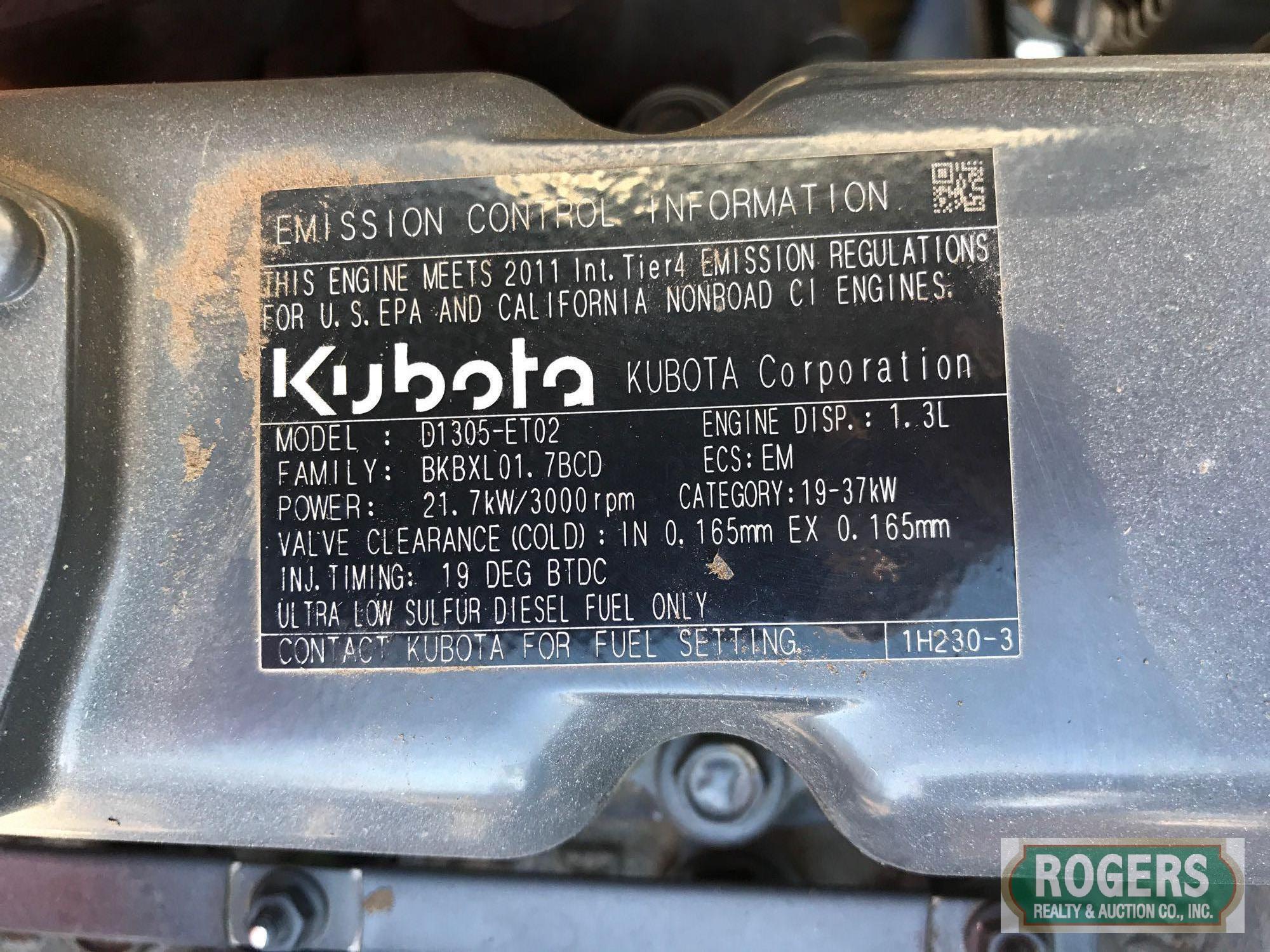 2011, KUBOTA, OUT FRONT MOWER