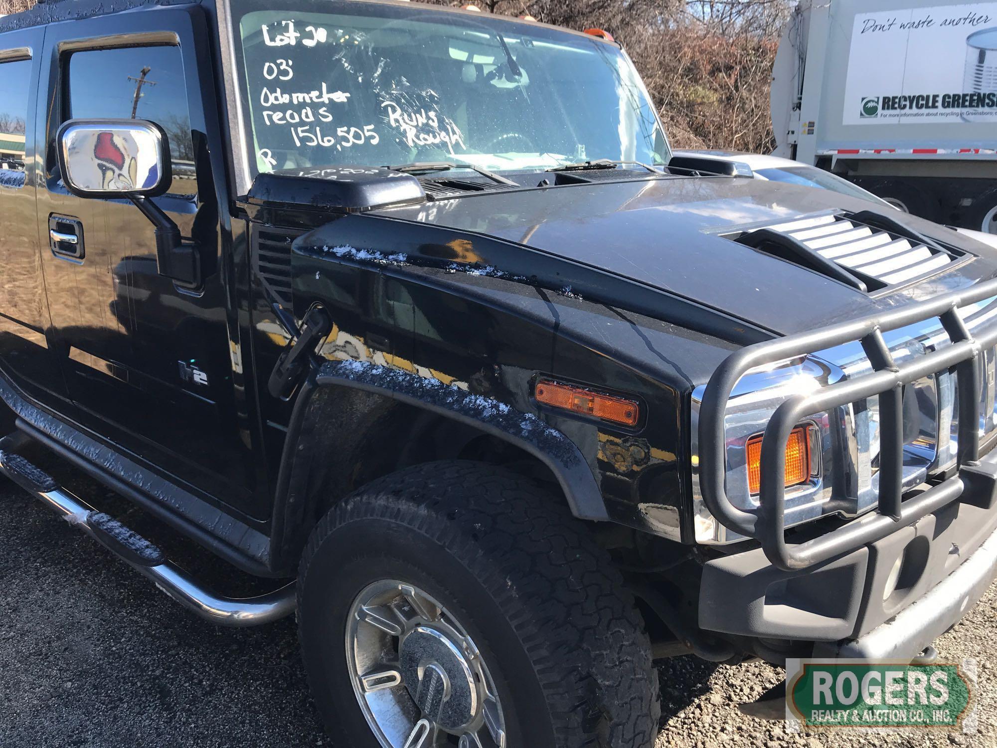 2003, HUMMER, H2,