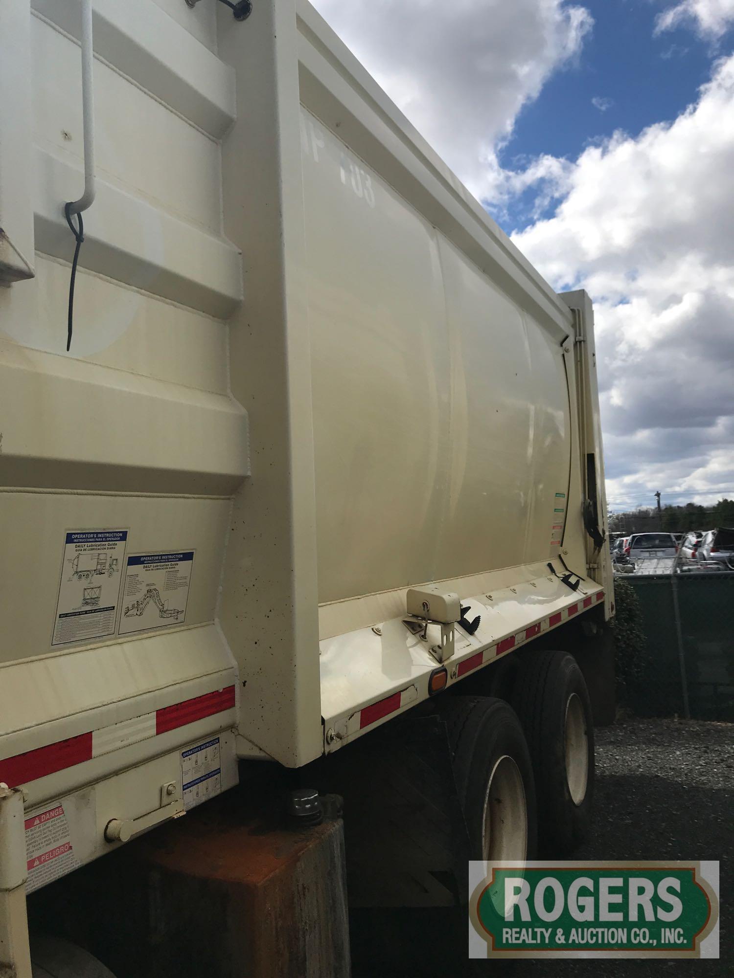 2009, MACK, LEU613, AUTOMATED REFUSE TRUCK, 1M2AU04C69M003290, mileage unknown, BACK AXLE TAKEN OUT