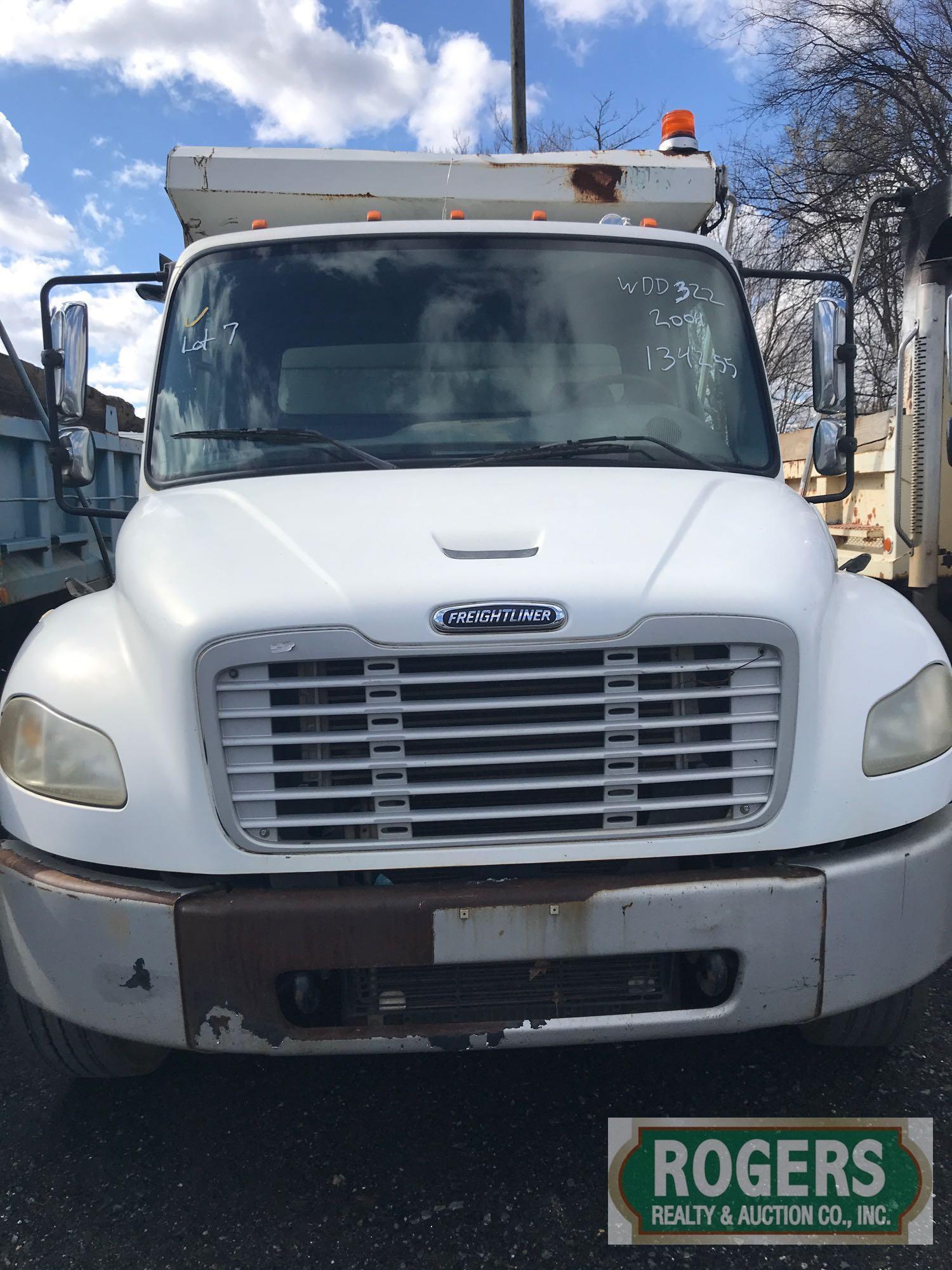 2004, FREIGHTLINER, M2106, DUMP TRUCK, 1FVACXAK04HN08436, 134255 miles, BUS CLASS M2, SER 106 MED