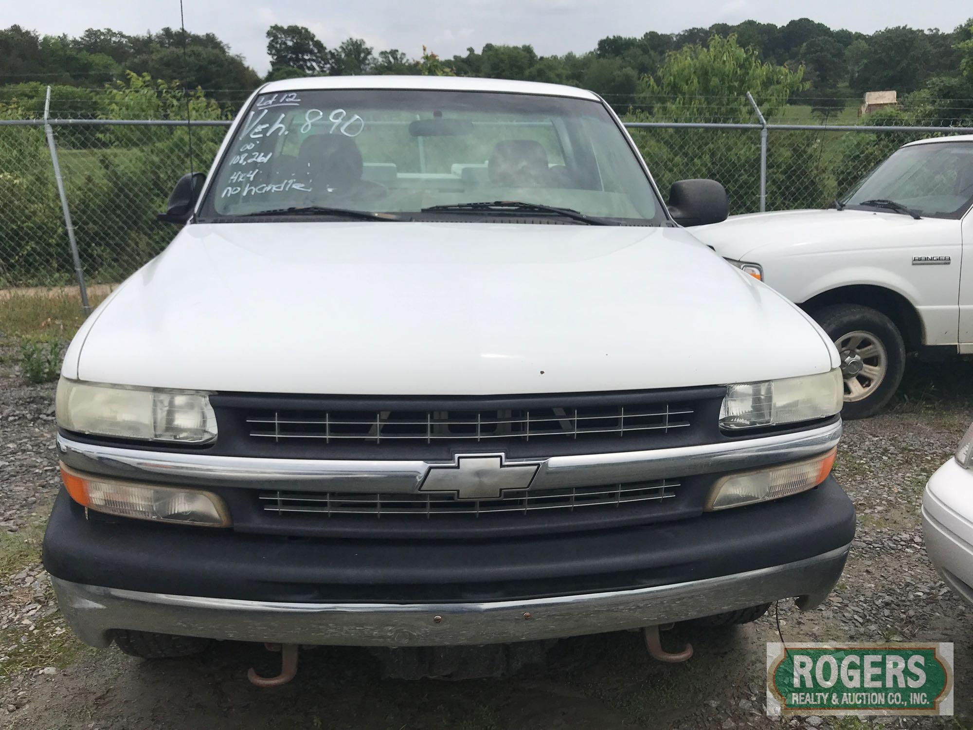 2000 CHEVROLET 1500 PICKUP 4WD