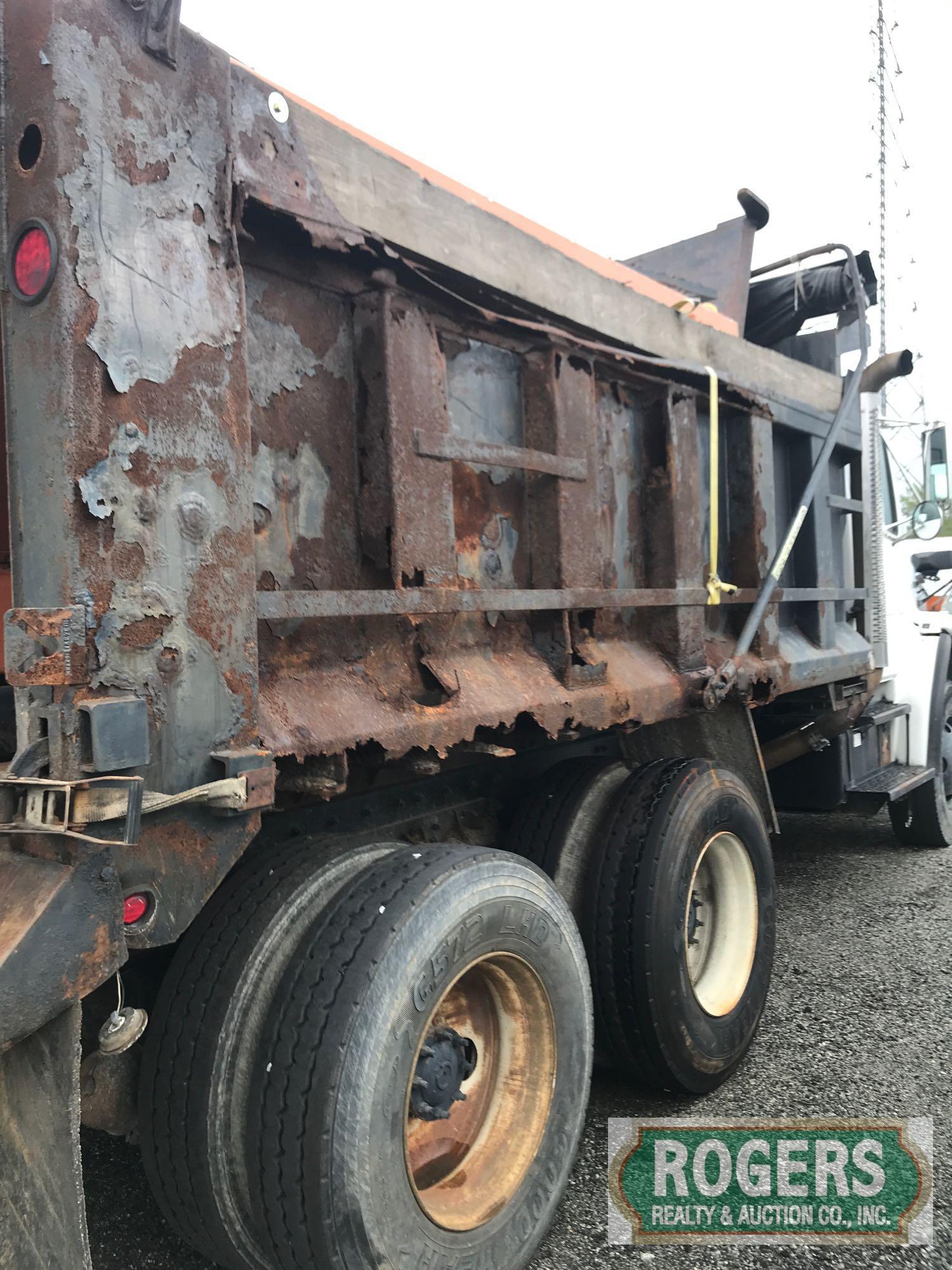 2003 Freightliner, FL-80 truck, Cat 7.2L 246Hsp, Model 3126, 109279 miles, Has Plow Model 112M 9X30,