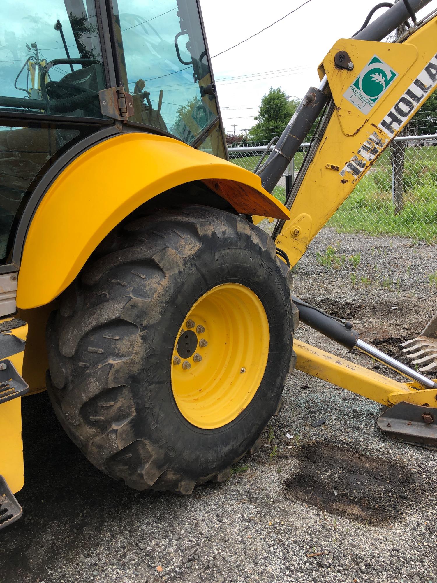 2008  New holland Backhoe B110