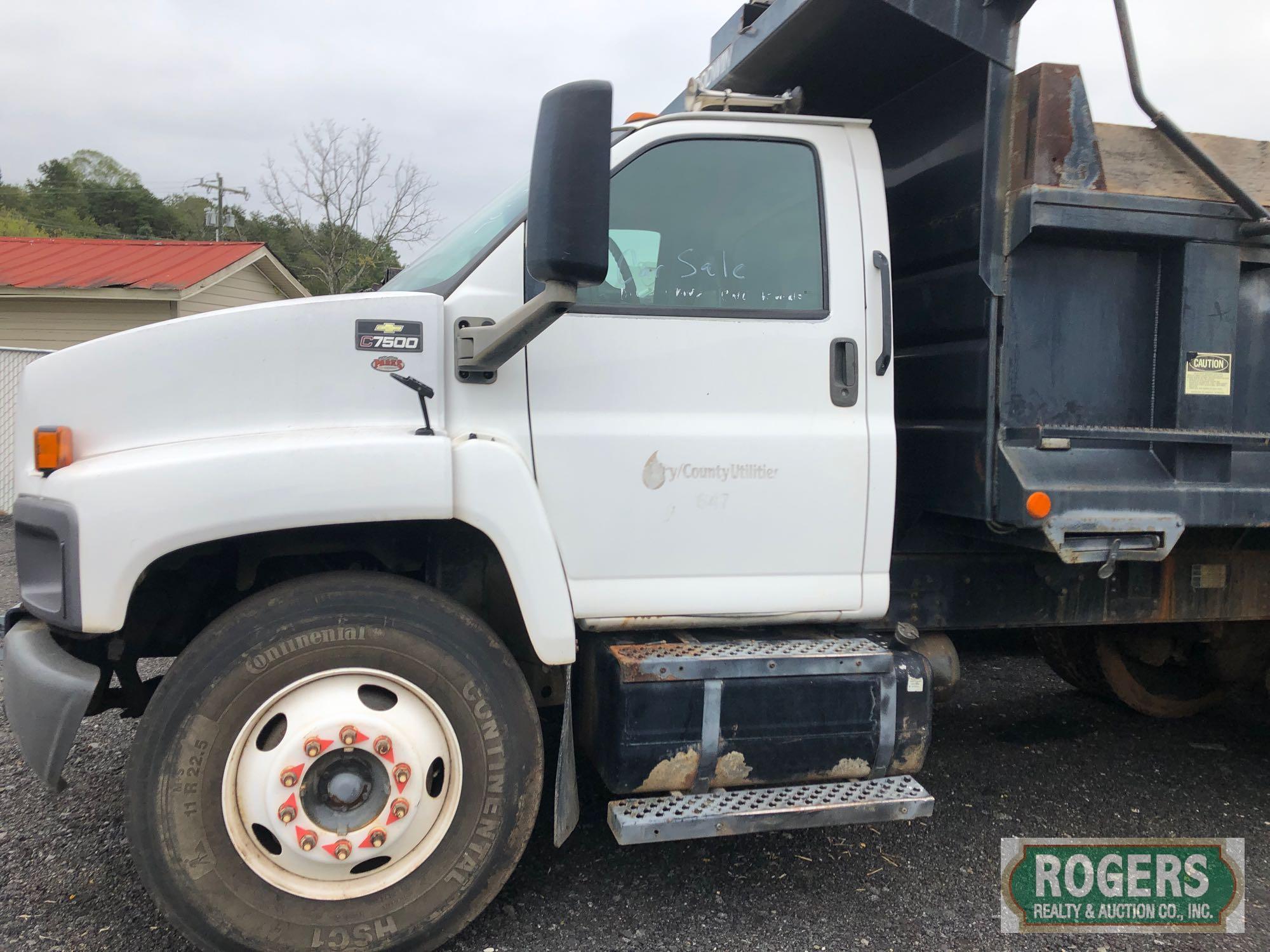 2006 - CHEVROLET -7500 TANDEM DUMP