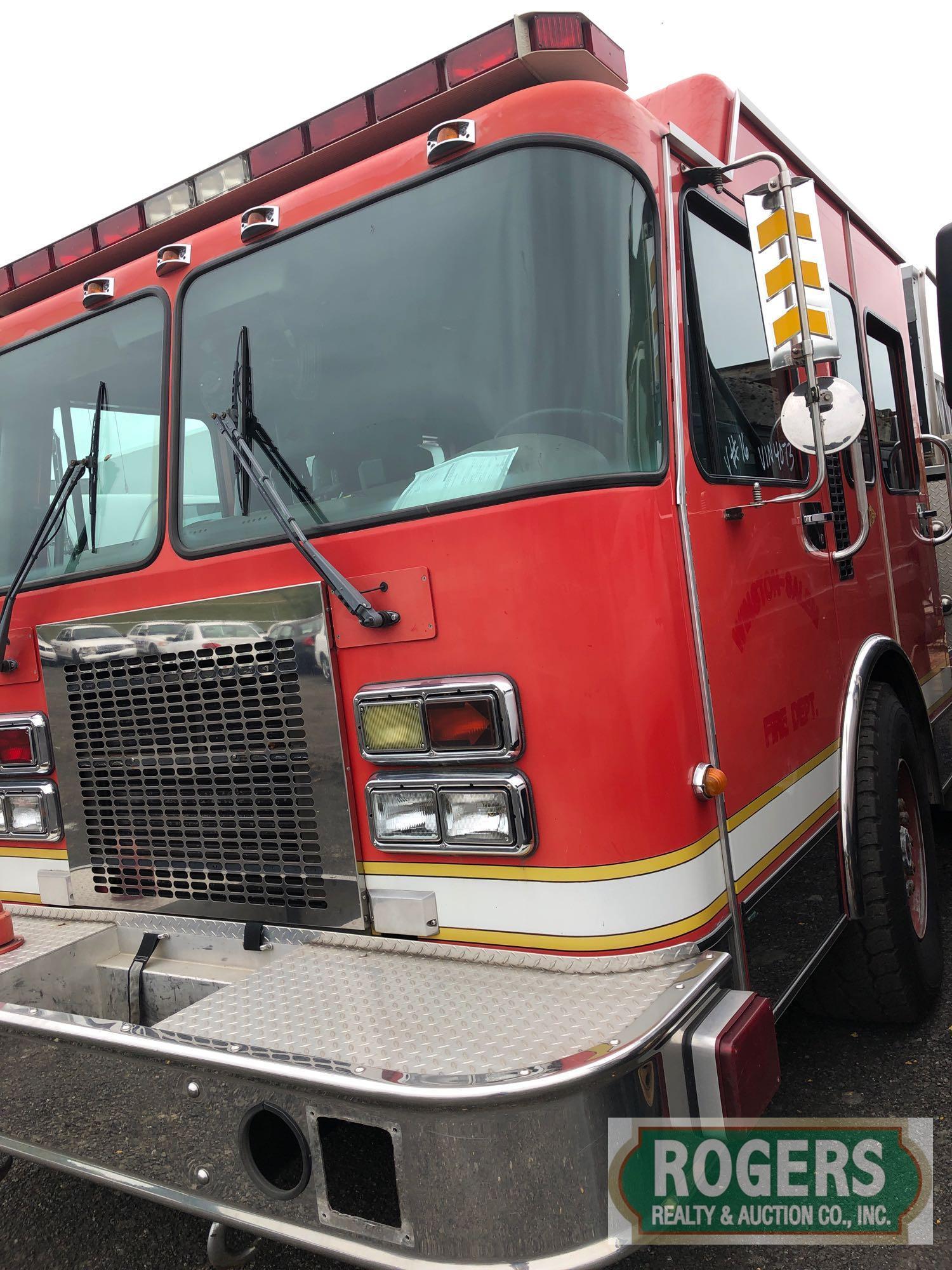 1998 - SPARTAN FIRE TRUCK -GA41M AERIAL