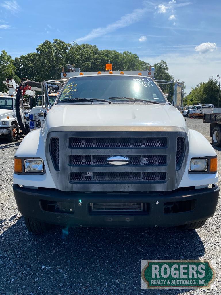 2008 FORD F-650 C/C DUMP TRUCK