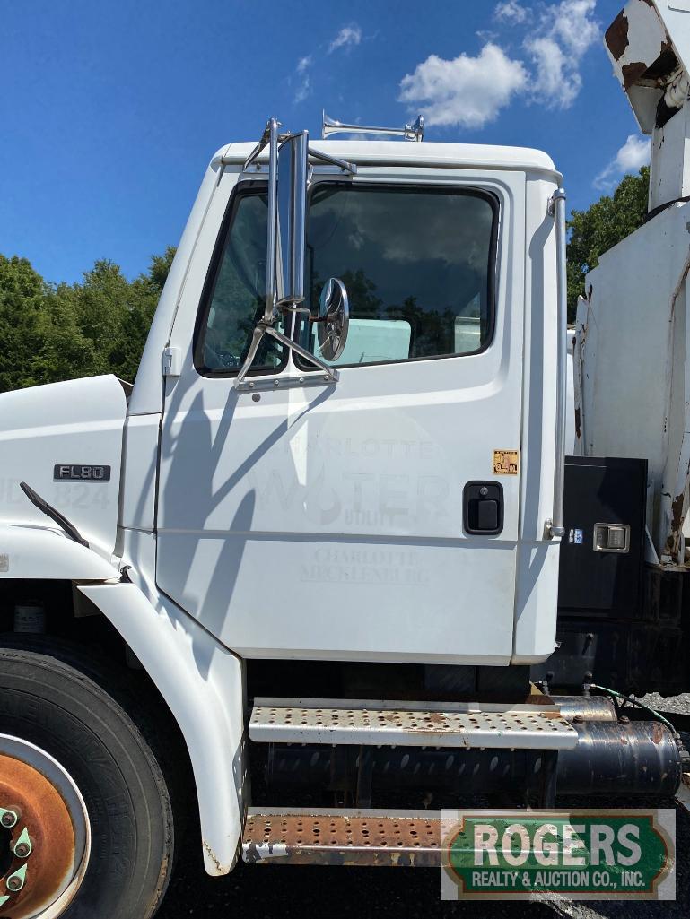 1999 FREIGHTLINER FL80 CRANE TRUCK