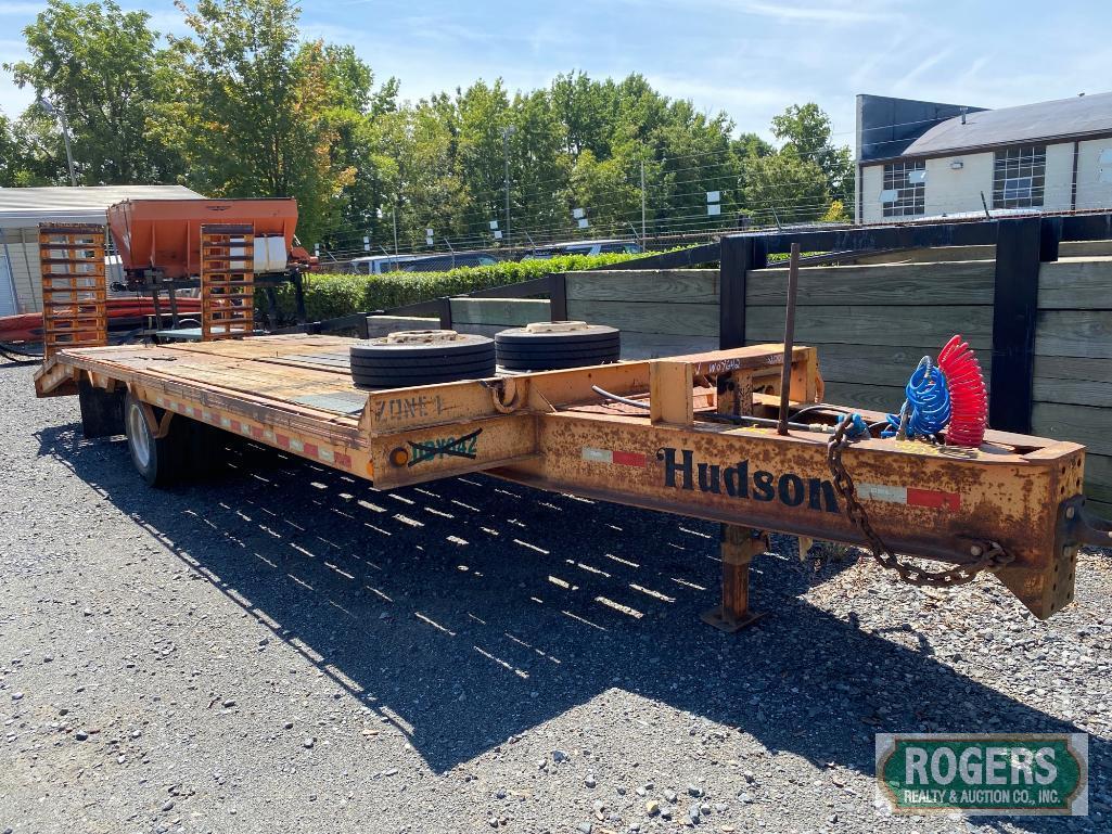 2006 HUDSON HTD18B FLAT BED TRAILER