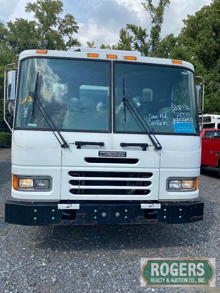 2008 AMERICAN LAFRAN CONDOR(ALF) REARLOADER REFUSE TRUCK