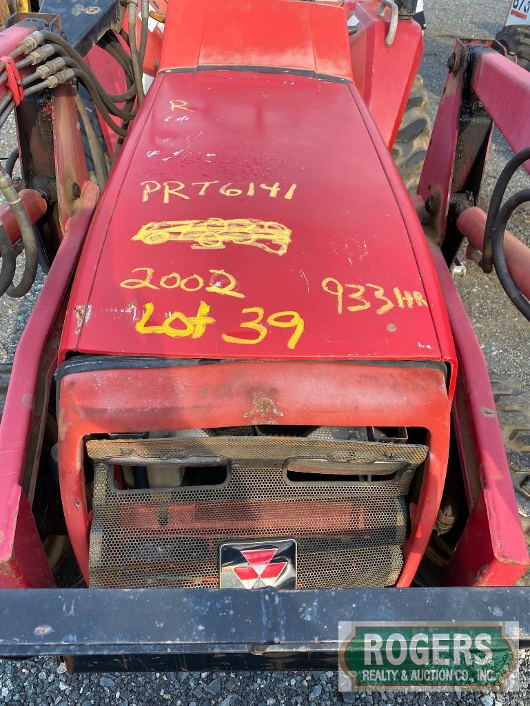 2002 MASSEY FERGUSON 1433V UTILITY TRACTOR