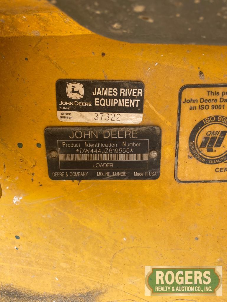 2008 JOHN DEERE 444J WHEEL LOADER