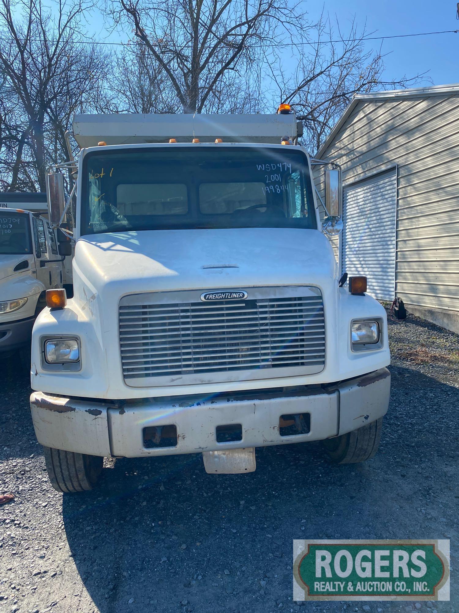 2001 FREIGHTLINER FL80 DUMP TRUCK