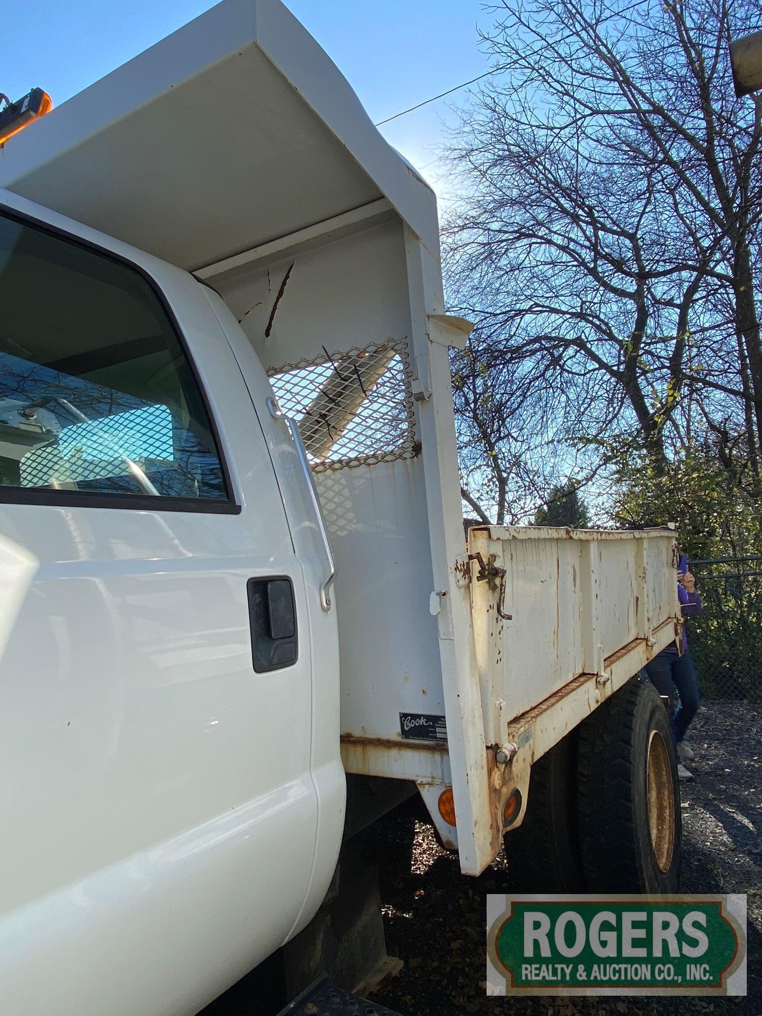 2008 FORD F-650 C/C DUMP TRUCK