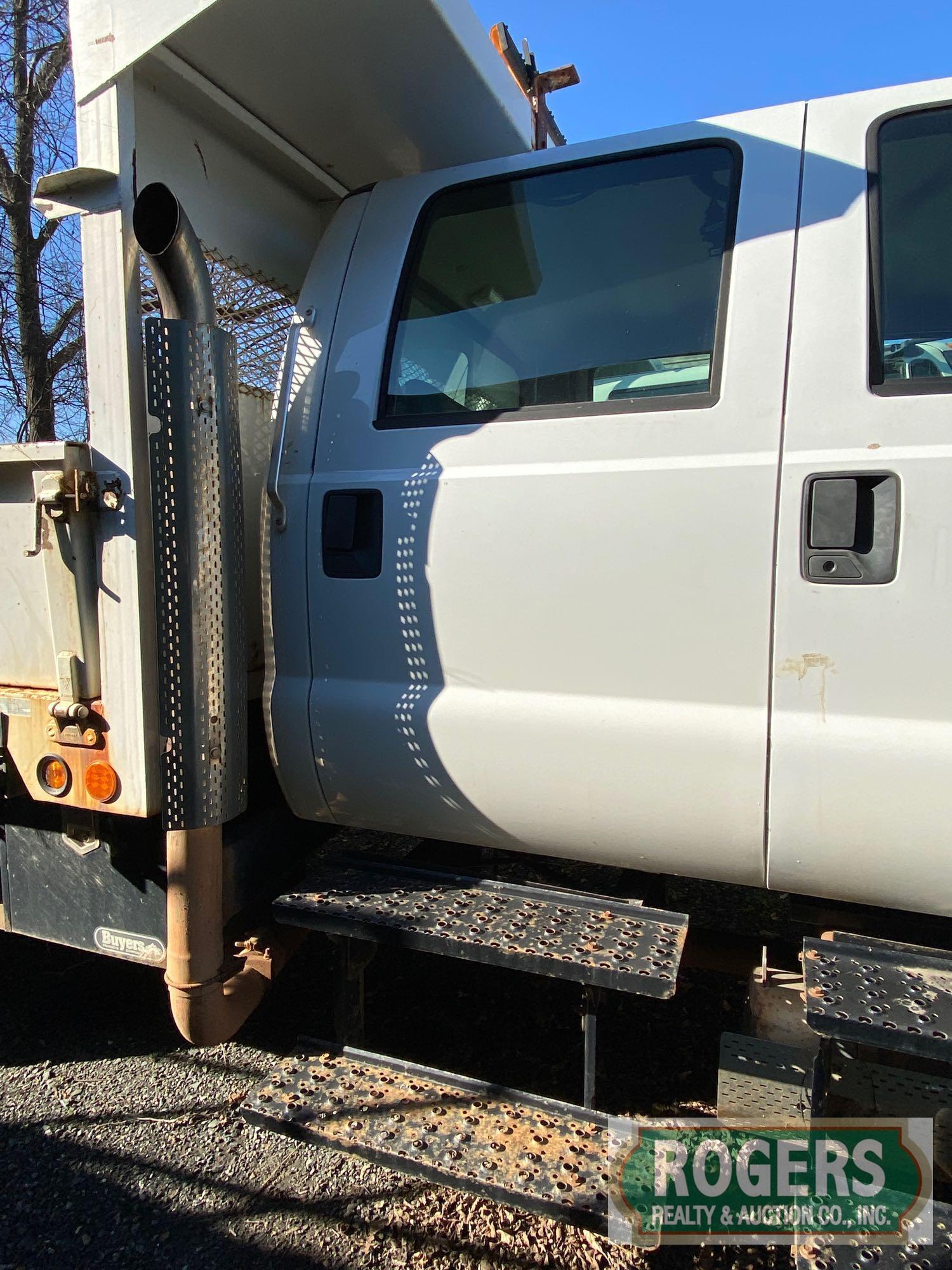 2008 FORD F-650 C/C DUMP TRUCK