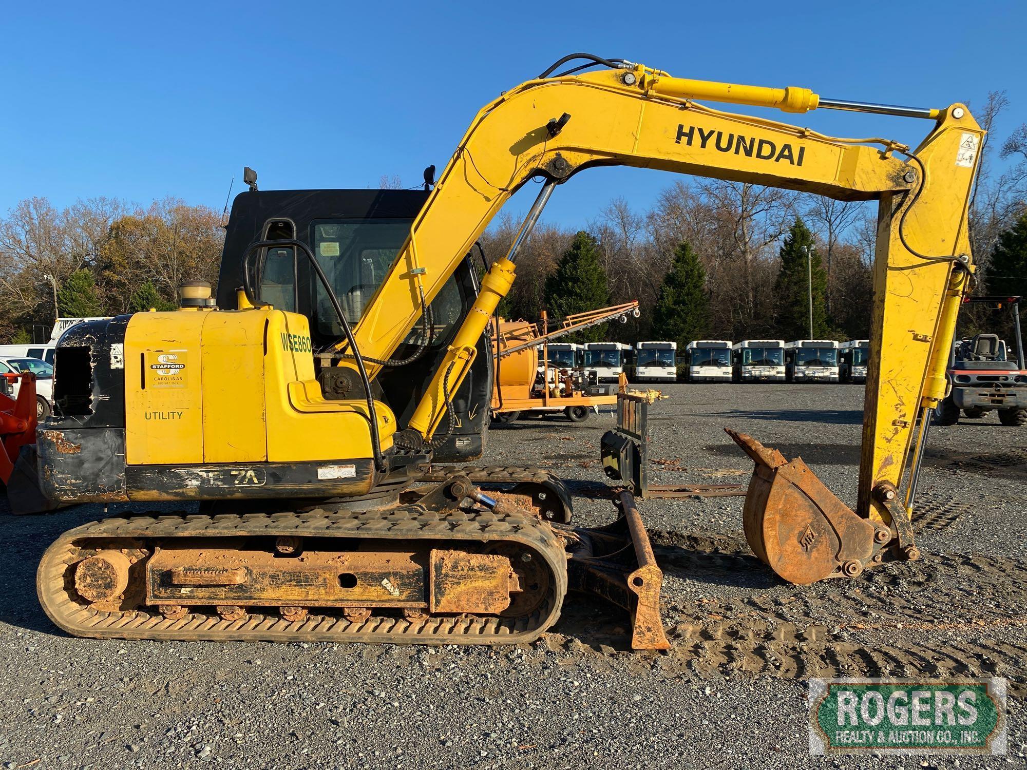 2008 HYUNDAI R80-7A TRACKED EXCAVATOR