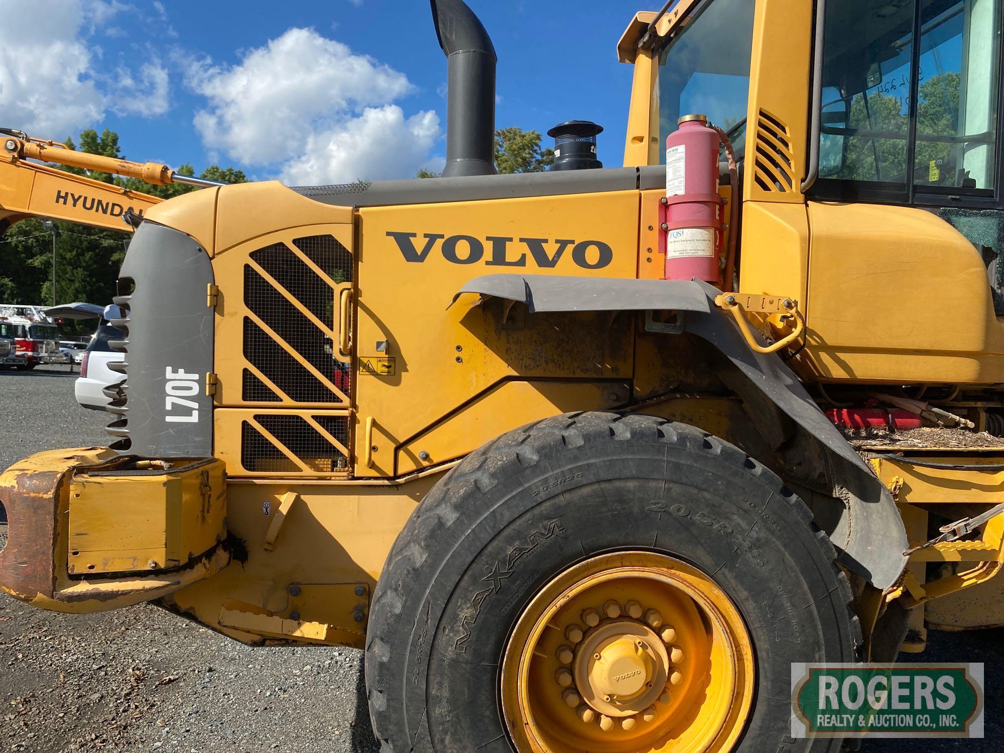 2011 VOLVO L70F WHEELED LOADER