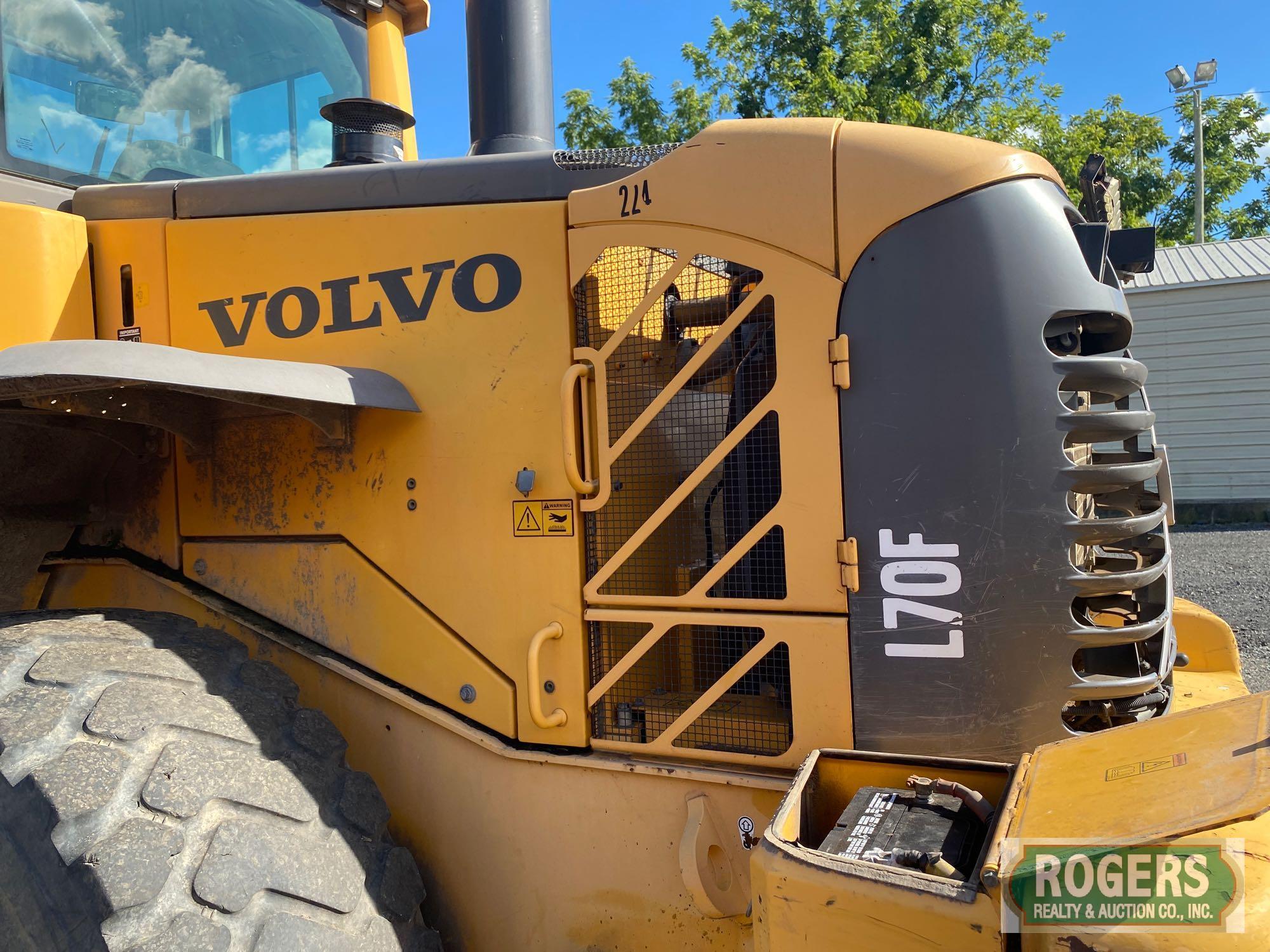 2011 VOLVO L70F WHEELED LOADER