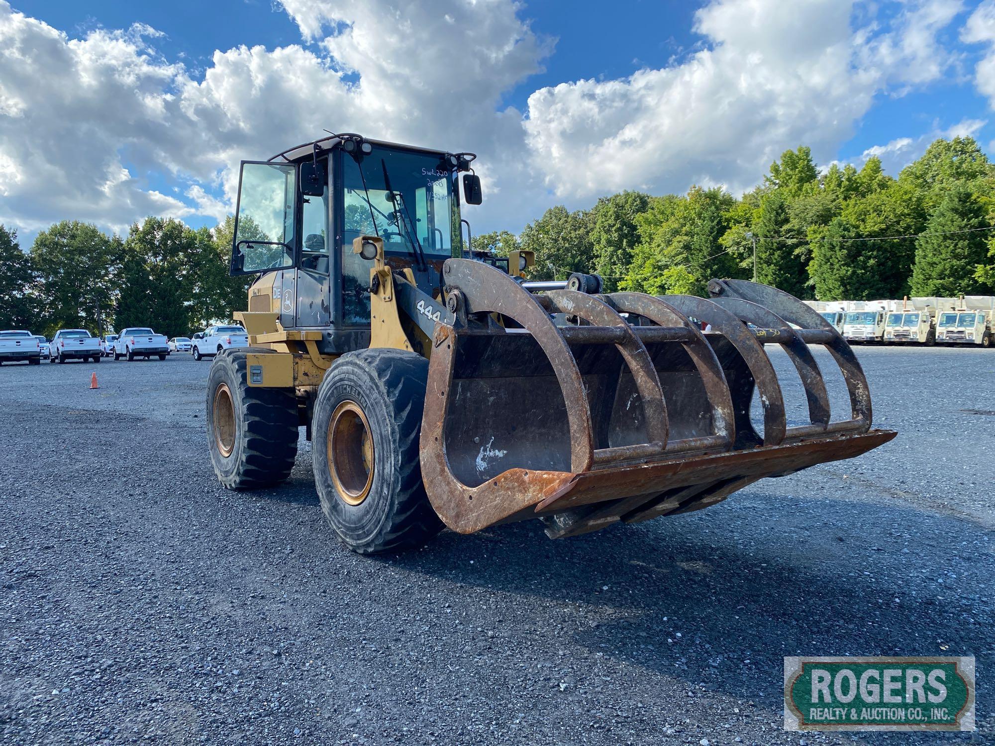 2008 JOHN DEERE 444J WHEELED LOADER