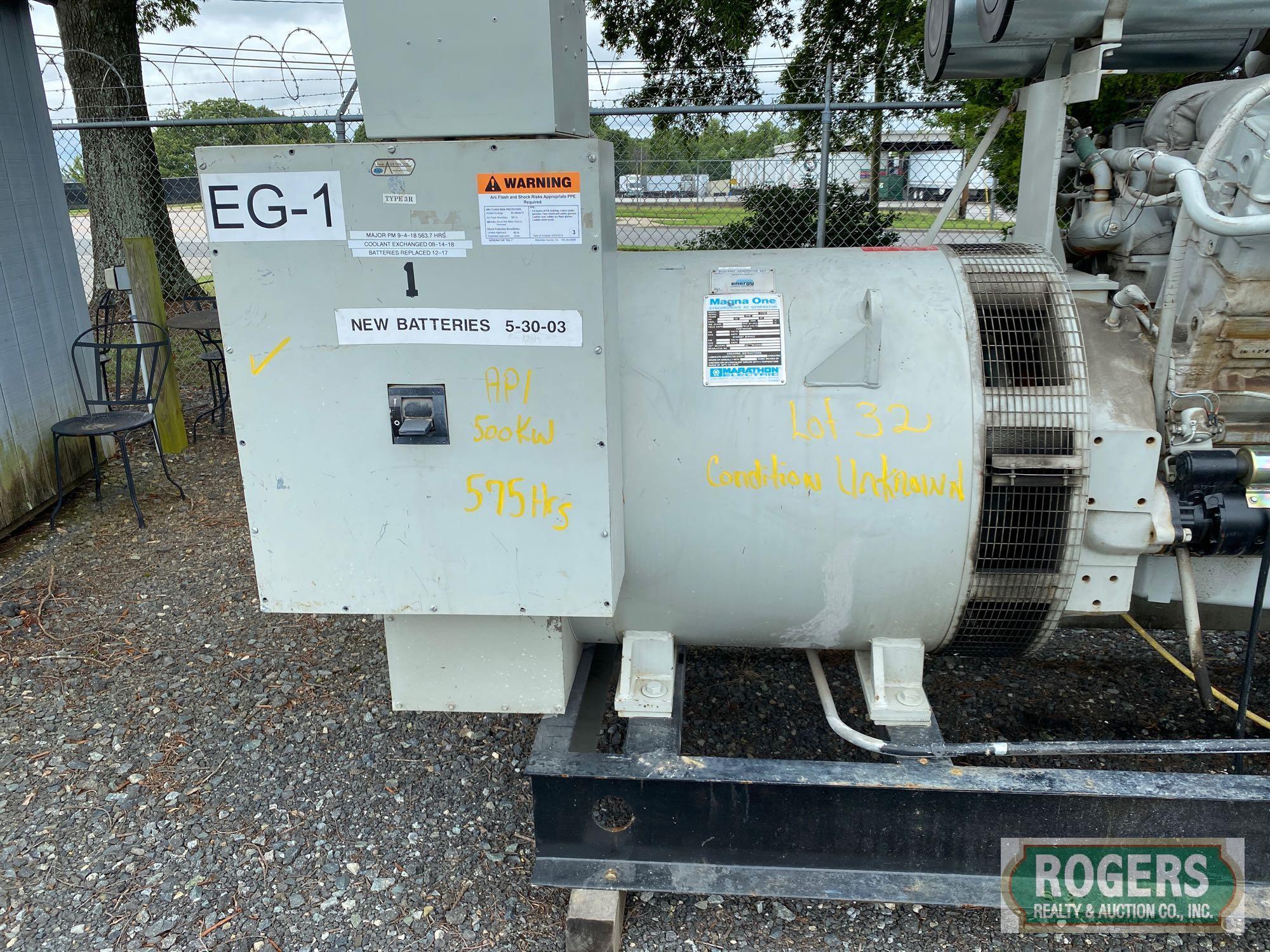 1986 ENERGY POWER GENERATOR 680FDR8062GG-M510W