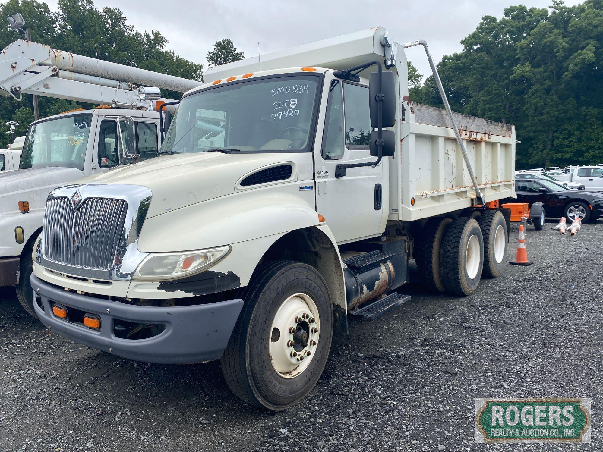 2008 INTERNATIONAL 4400 DUMP TRUCK