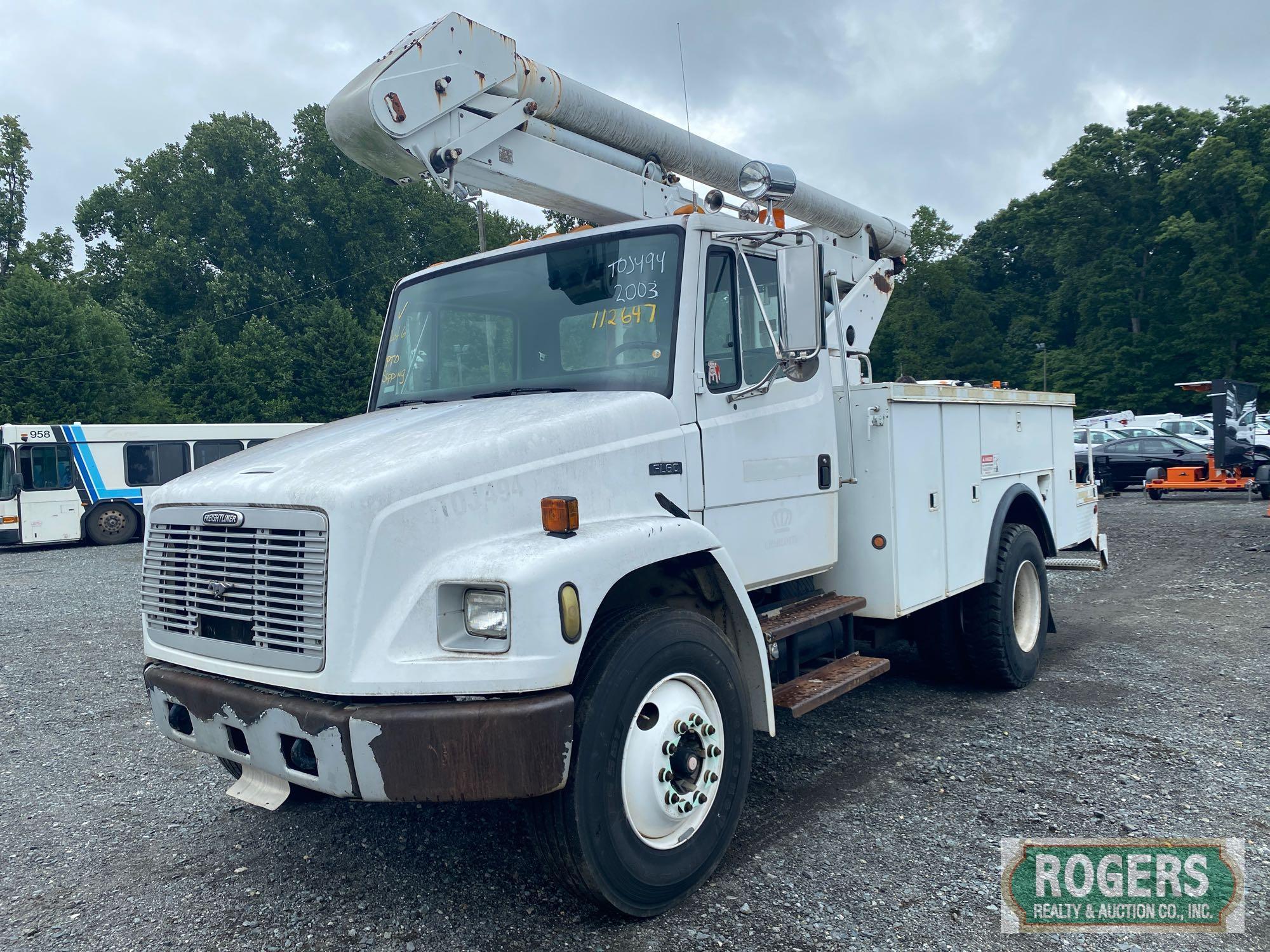 2003 FREIGHTLINER FL60 BUCKET TRUCK