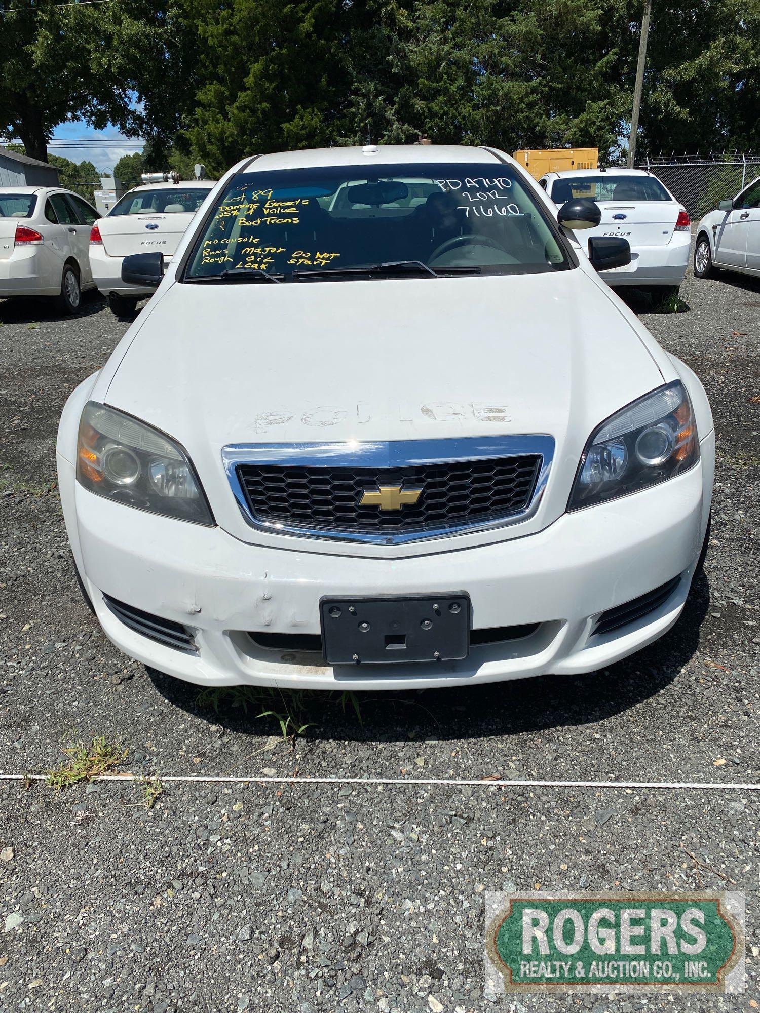 2012 CHEVROLET CAPRICE