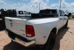 2012 Dodge Crew Cab 4x4 Pick-up Truck Model Ram 3500, VIN 3C63DRGL2CG132187, 6.7L Diesel, Automatic,