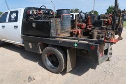 LOT: 2012 Dodge Crew Cab 4x4 Flatbed Truck Model Ram 5500, VIN 3C7WDNEL4CG235454, 6.7L Diesel,