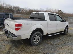 2010 Ford 150 Lariat 4x4 Pickup Supervisor Truck, Crew Cab, 6 ft. Bed, Leather Interior, power