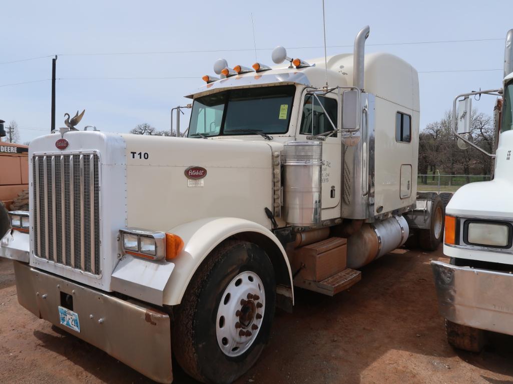 2004 Peterbilt Model 379, Tandem Axle Tractor, Complete w/ Unibilt Sleeper, Masport Pump, Gear Pump,