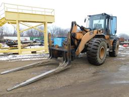 2009 Case Articulated Wheel Loader Model 821E, S/N N8F204980, with Bucket (