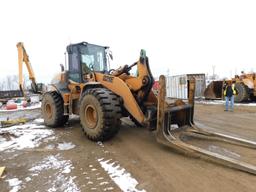 2009 Case Articulated Wheel Loader Model 821E, S/N N8F204980, with Bucket (