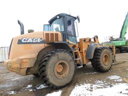 2009 Case Articulated Wheel Loader Model 821E, S/N N8F204980, with Bucket (