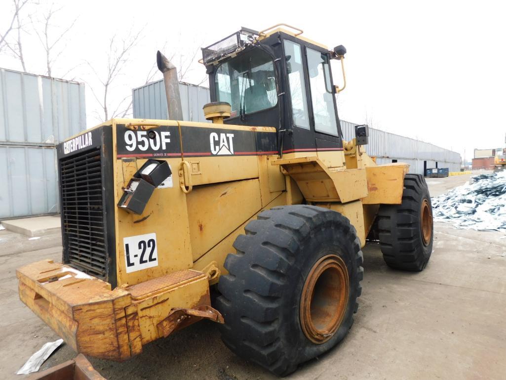 1997 Caterpillar Wheel Loader Model 950F II, S/N 55K02709, EROPS, 180 HP Di