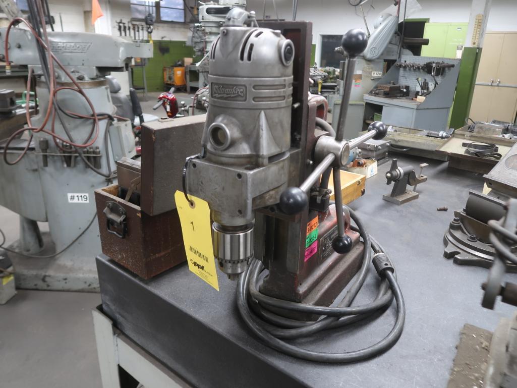 Milwaukee Magnetic Drill Model 4220, LOCATION: TOOL ROOM