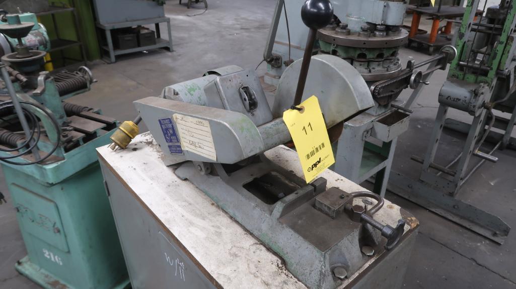 LOT: Richards Multiform Bench Saw Model CS, with Cabinet, LOCATION: TOOL RO