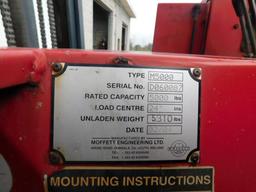 Moffett 5000 lb. Self Loading Forklift Model M5000, S/N D060087