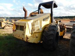 Sakai Vibratory Padfoot Compactor Model SV540T, S/N 35V53-10184 (2014), 7 ft. Drum, Cummings 160 HP