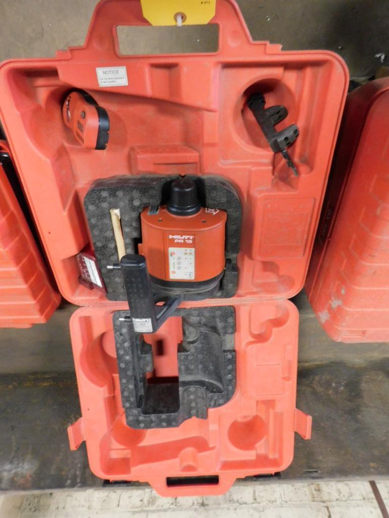 Hilti PR15 Rotating Laser Level, Case