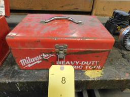 LOT: (1) Dewalt DWE235G 1/2" VSR Drill, (1) Milwaukee Heavy Duty Screw Shooter in Case