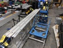 LOT: Gas Power Ladder Hoist, 8 ft. Extensions