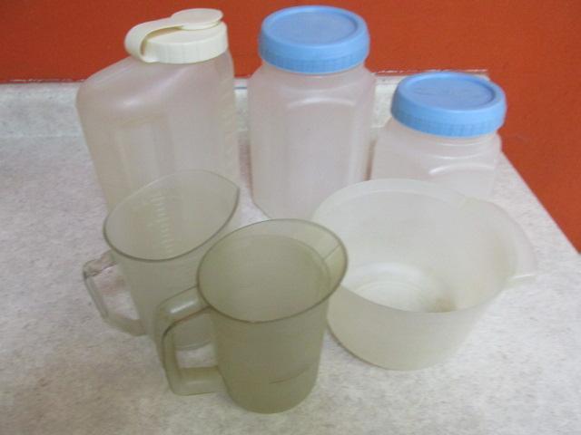 Plastic Container Lot