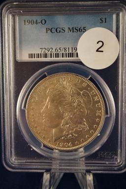 PCGS 1904-o Morgan Silver Dollar