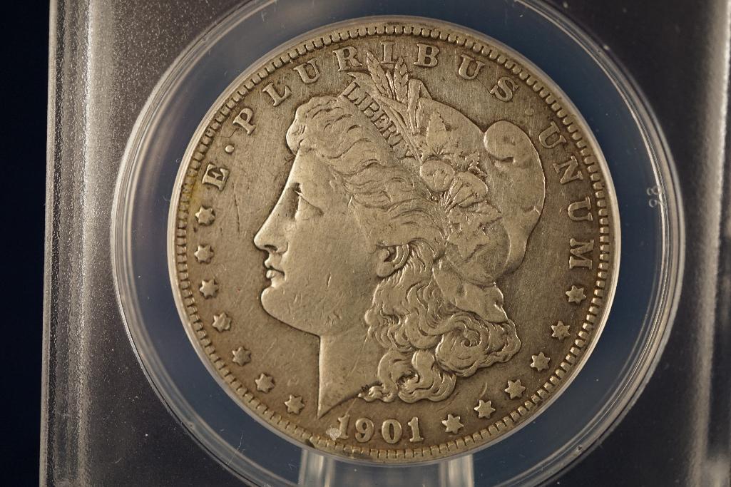 ANACS 1901 Morgan Silver Dollar