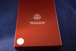 1996 United States Mint Prestige Proof Set, KEY date, with box and COA