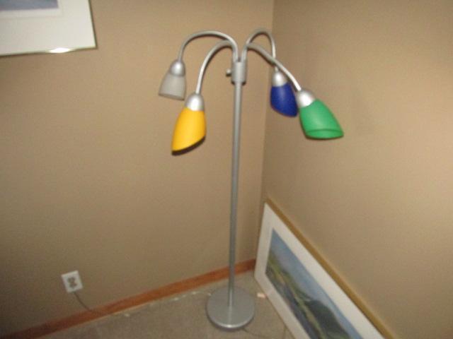 COLORFUL FLEXABLE LAMP 54"