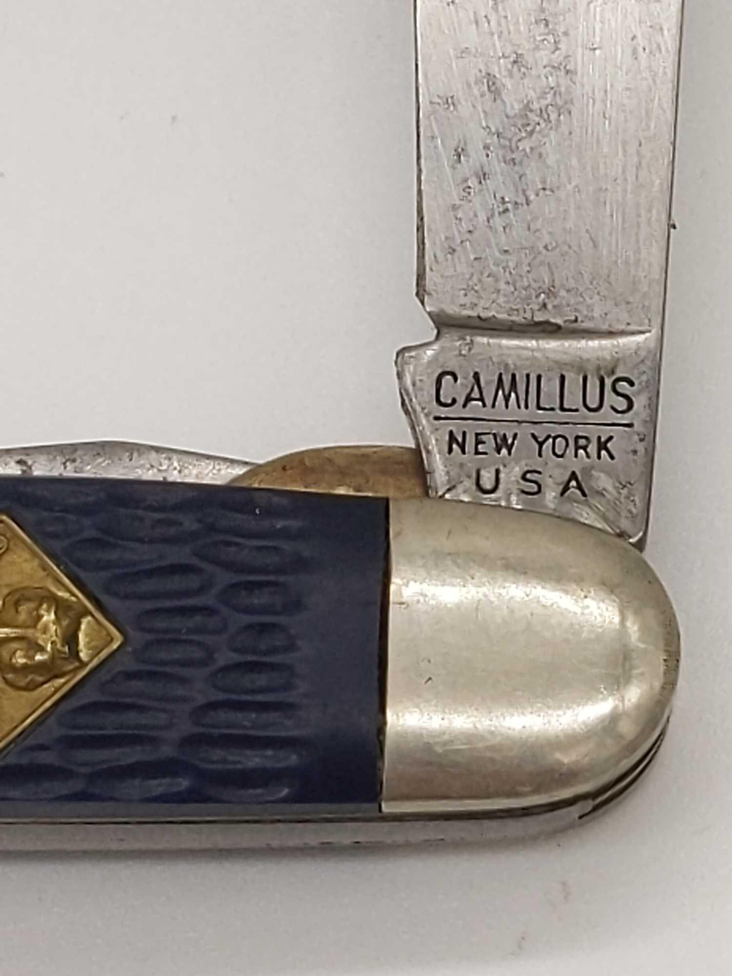 Camillus New York USA Cub Scout Three Blade Pocket Knife