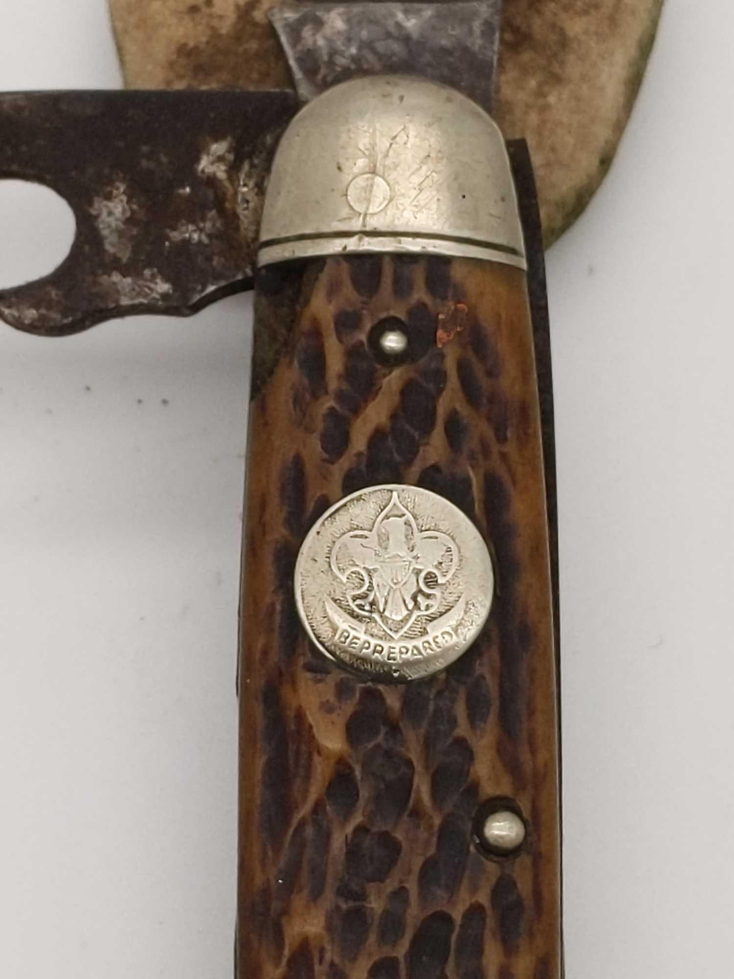 Remington 4 Blade Boy Scout Utility Pocket Knife Be Prepared
