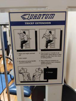 Quantum Tricep Extension Machine