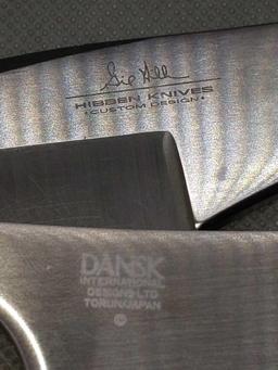 Dansk Intl. Brass-Stainless Cheese Knife & Gil Hibben GHO Throwing Knife (1)